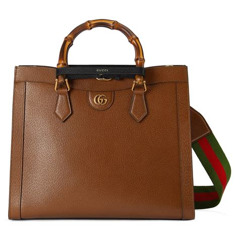 gucci diana small tote bag brown|gucci diana medium tote bag.